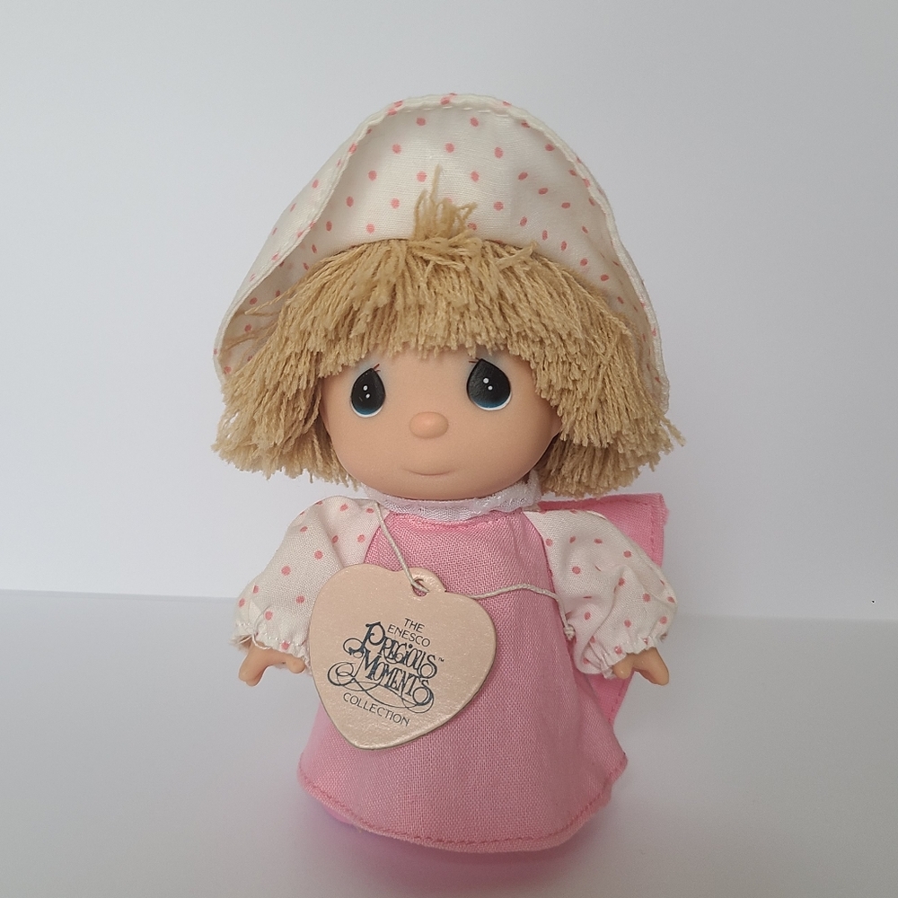 Vintage 1989 Precious Moments Enesco 5-inch Hi Babies Collectible Plush Doll